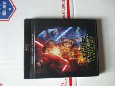 Star Wars The Force Awakens Blu-Ray +DVD+Digital HD