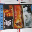Triple Feature Behind Enemy Lnes/Thin Red Line/Tigerland dvd