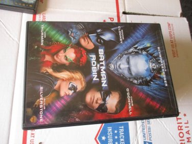 Batman and Robin dvd
