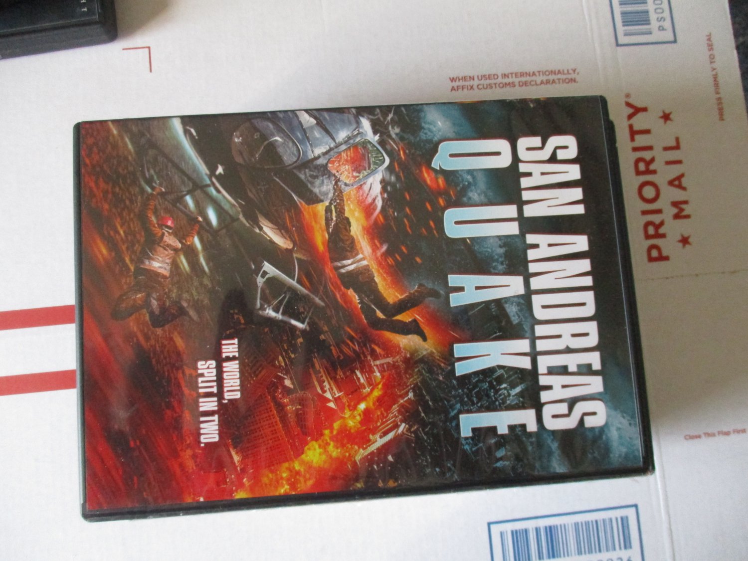 San Andreas Quake dvd