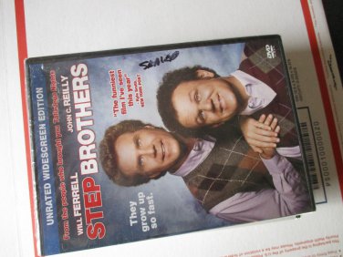 Step Brothers DVD Will Ferrell, John C Reilly factory sealed
