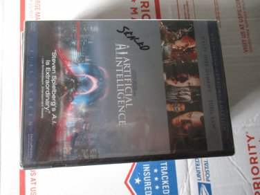 Artificial Intelligence DVD  Two-Disc Special Edition factory sealed