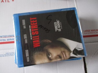 Wall Street Blu-Ray Disc Michael Douglas/Martin Sheen factory sealed