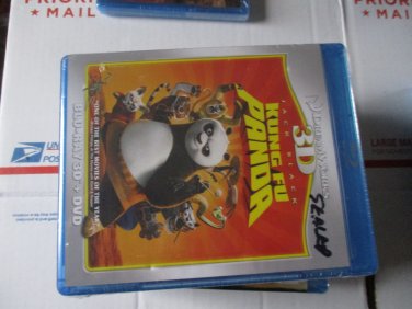 Kung Fu Panda (2008) 3D Blu-ray, DVD factory sealed