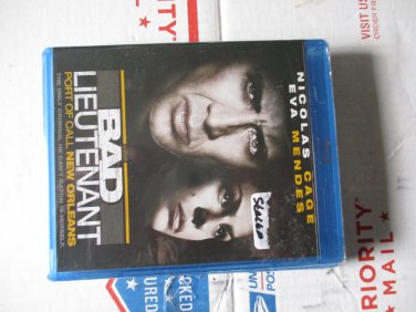 Bad Lieutenant Blu-ray  disc factory sealed Nicolas Cage