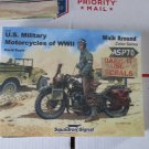 SQUADRON SIGNAL BOOKS US MILITARY MOTORCYCLES OF WWII WALK AROUND (SC)  - SS5707