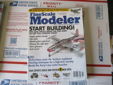 Fine Scale Modeler Magazine November 2011 "Start Building Tips & Tricks "
