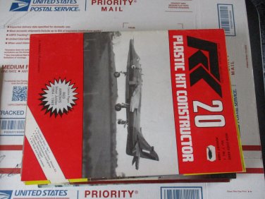 Plastic Kit Constructor August 1989 Vol 7 No 1 The Harrier Story Red Arrows