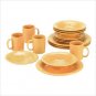 16-PIECE GOLDEN AUTUMN DINNERWARE SET