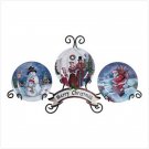 HOLIDAY PLATE DISPLAY