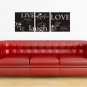 live love laugh vinyl wall art decal (17" x 48")