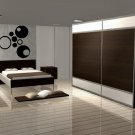 vinyl wall art decal huge circles 50" x 50"