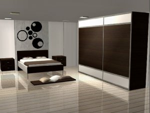 vinyl wall art decal huge circles 50" x 50"