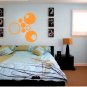 vinyl wall art decal huge circles 50" x 50"