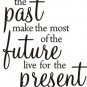 vinyl wall art decal sticker present (21" x 27")