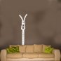 vinyl wall art decal sticker - zipper art (11"x41")