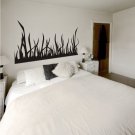 vinyl wall art decal sticker grass blades (21"x48")