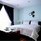 vinyl wall art decal sticker, 7 circles (15" x 15")