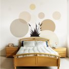 vinyl wall art decal sticker, grass blades (22" x 22")