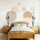 vinyl wall art decal sticker butterfly(12" x 30")