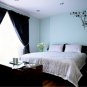 vinyl wall art decal sticker, corner border (18" x 30")