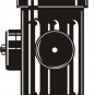 vinyl wall art decal sticker, fire hydrant (20" x 35")