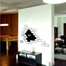 vinyl wall art | bricks (23" x 35)"