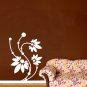 vinyl wall decal floral circles 16 inches x 24 inches