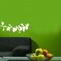 vinyl wall art decal . fall branch . 9 inches x 21 inches
