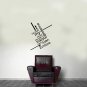 vinyl wall art decal . vices and virtues . 22 inches x 25 inches