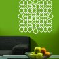 vinyl wall art huge retro squares (44" x 44")