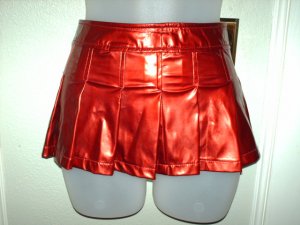 Candy Apple Red LIPSERVICE Mini Skirt