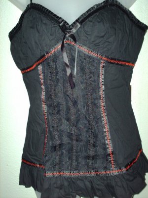 Babydoll LIPSERVICE Top; FREE SHIPPING