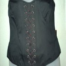 Solid Black LIPSERVICE Corset