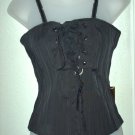 Black Patterned LIPSERVICE Corset