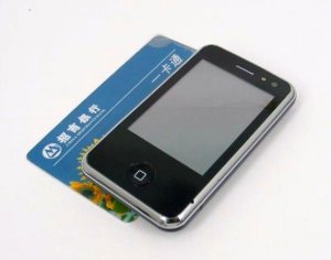New Black Sc-iphone MINI dual sim cell phone UNLOCKED