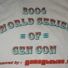 RPG gaming gray T-shirt  World Series of GenCon 2004 / NEW size XL