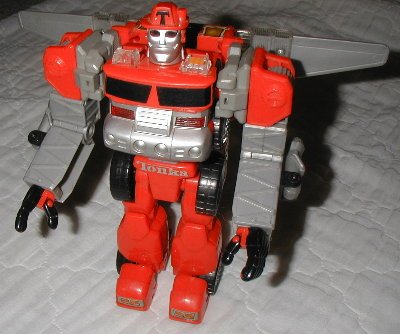 Tonka Transformers Fire truck rescue robot