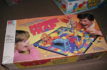 MOUSE TRAP wacky board game