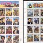 x2 uncirculated sheets CIVIL WAR 32¢ & LEGENDS OF THE WEST 29¢ stamps