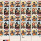 Uncirculated sheet #2445-2448 25¢ 40 stamps Classic Films Wizard of Oz +