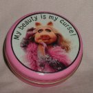 vintage Miss Piggy Hallmark tin My Beauty is My Curse muppets