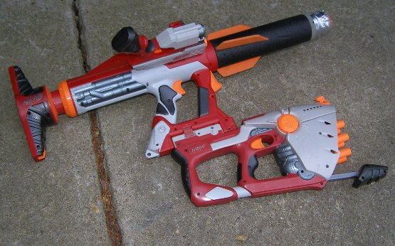 Titan As V1 Rocket Unity Hornet Scout Nerf X3 Guns