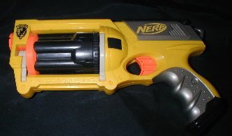 Nerf N-strike Maverick Rev-6 Revolver Gun   Yellow