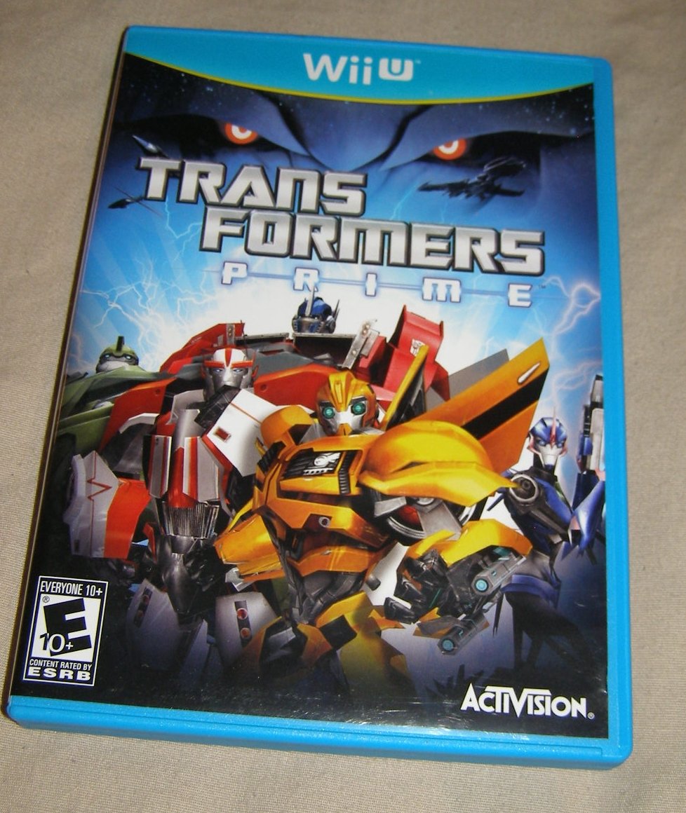 Transformers Prime The Game Nintendo Wii U used