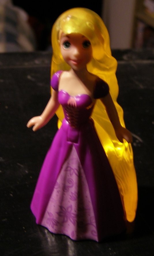 Disney Polly Pocket Tangled Rapunzel Light Up Doll