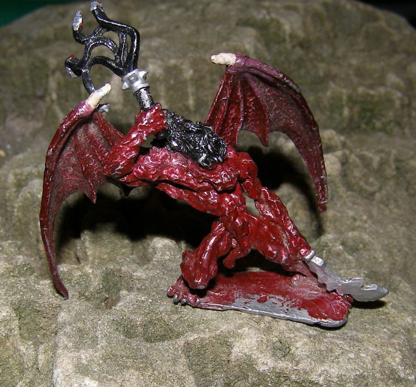 Ral Partha classic version one painted BALROG 25mm D&D figure