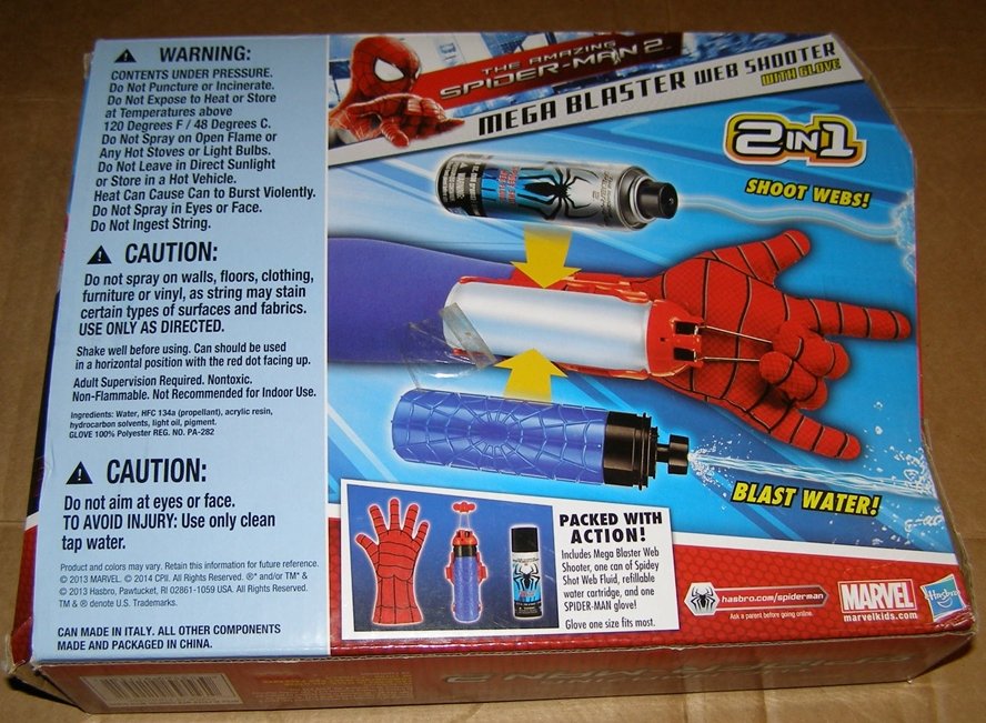spider man mega blast web shooter