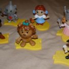 Wizard of Oz 75th Anniversary McDonalds fast food figure full set w/ bases