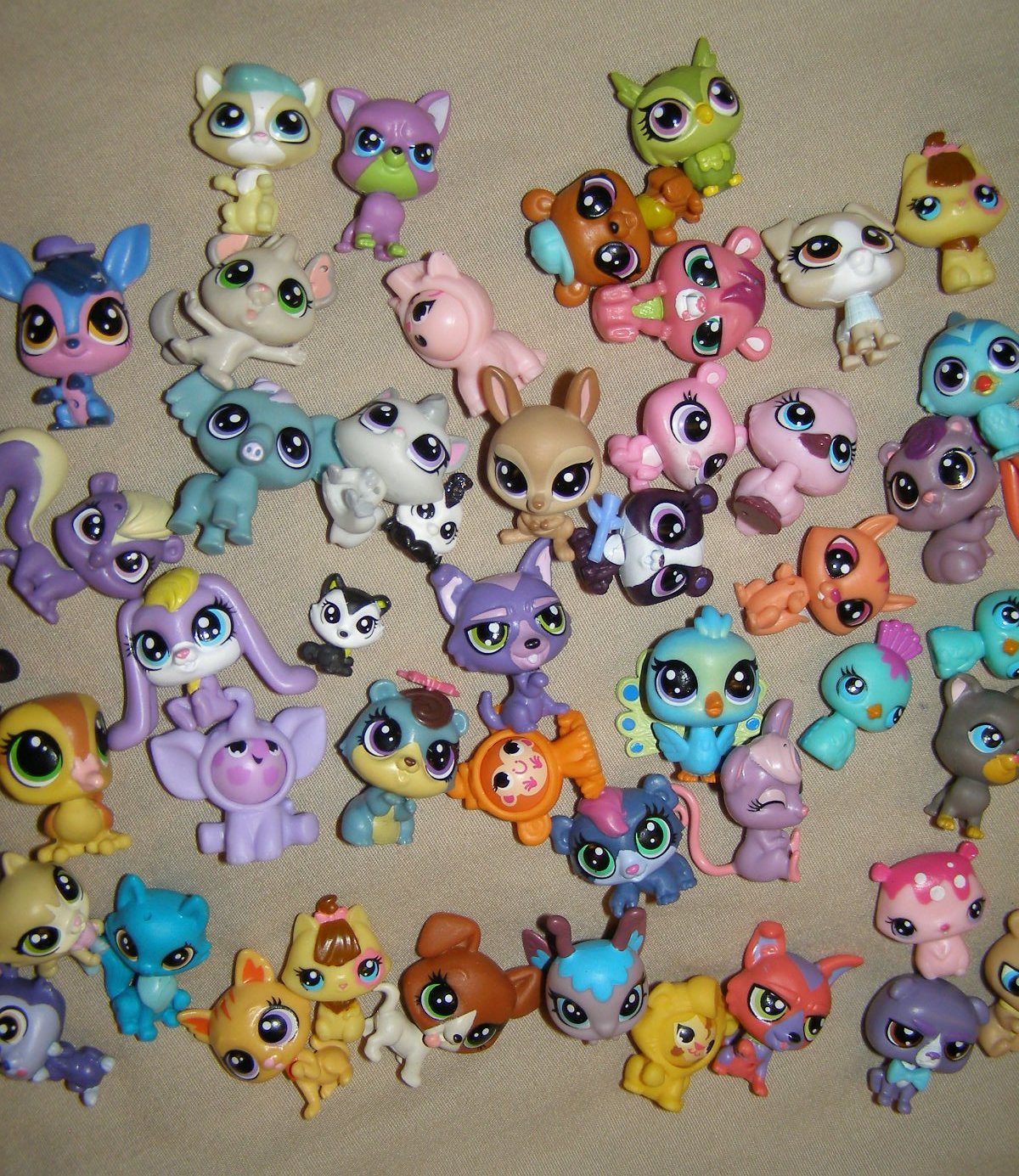 LPS Littlest Pet Shop mini Cutest pets 50+ dogs cats rabbits misc